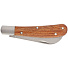 Нож садовый складной, прямое лезвие, 173 мм, деревянная рукоятка, Palisad, 79003 - фото 3