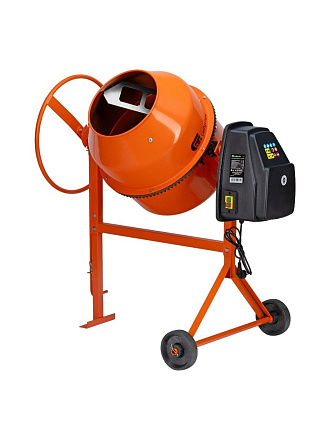 Бетоносмеситель Сибртех, БСН-130, 130 л, 500 Вт, 230 В, чугунный венец, 95511