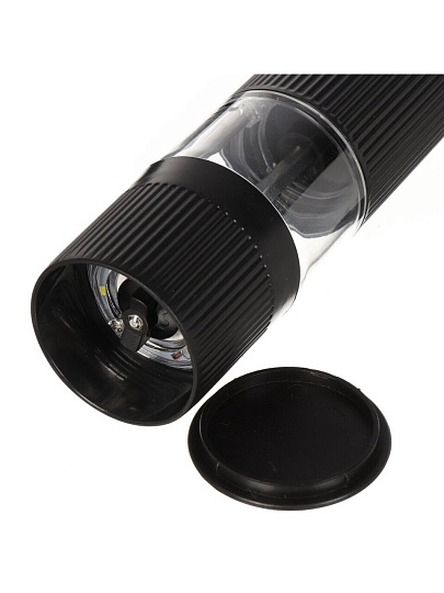 Мельница для специй пластик, электрическая, черная, Y4-8031