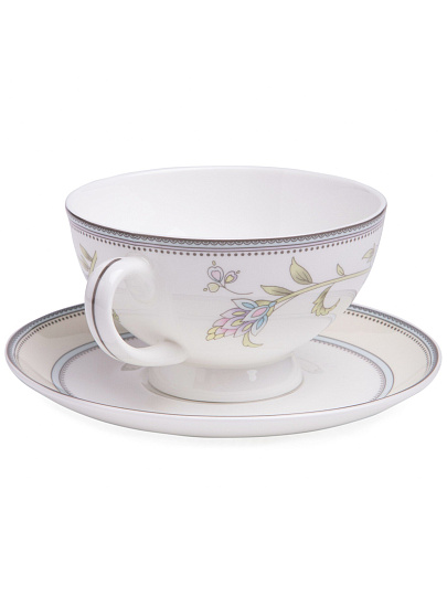 Набор чайный фарфор, 8 предметов, на 4 персоны, 240 мл, Lefard, Garden, 440-326, подарочная упаковка