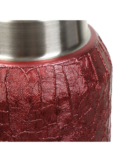 Термобутылка нержавеющая сталь, 0.6 л, узкая горловина, Barouge, колба нержавеющая сталь, красная, A-19