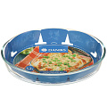 Форма для запекания стекло, 34.9х24.6х6.6 см, 3.2 л, овальная, с крышкой, Daniks, HSAP32LT