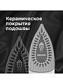 Утюг Редмонд, RI-C266, 2400 Вт, керамика, вертикальное отпаривание, система самоочистки, мерный стакан, 3 м, розовый - фото 4