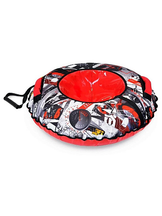 Санки-ватрушка Nika, Экстрим, 70 см, 70 кг, с буксировочным тросом, с ручками, ТБ2К-70/Э2