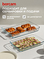 Форма для запекания стекло, 2 шт, 34х22, 40х27 см, прямоугольная, Borcam, 159075 - фото 3