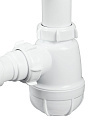 Сифон для раковины, 1 1/2&amp;quot;х40, с гибкой трубой 40х40/50, с отводом, Zegor, Z-PRO-2006 - фото 5