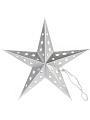 Елочное украшение Звезда, серебро, 30 см, SYZWX-202287