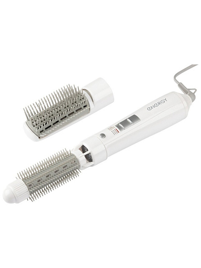 Фен Energy, EN-824, 550 Вт, 2 насадки, 3 режима, 2 скорости, белый, 900273