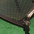 Мебель садовая Green Days, Джулия, стол, 60х73 см, 2 стула, подушка, алюминий литой, WKL-669 - фото 8