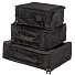 Органайзер для чемодана, полиэстер, дорожный, 7 предметов, черный, Y4-7855 - фото 10