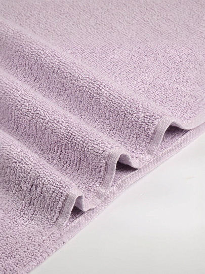 Полотенце банное 50х90 см, 100% хлопок, 500 г/м2, Перо, Silvano, лавандовое, Узбекистан