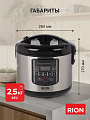 Мультиварка Rion, GB-MC38, 12 программ, 5 л, 860 Вт, тефлоновое покрытие чаши, антипригарное покрытие - фото 3