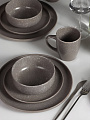 Сервиз столовый керамика, 16 предметов, на 4 персоны, Millimi, 824-174, серый - фото 7
