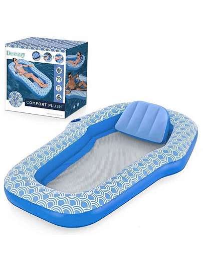 Матрас-лаундж 178х117 см, Bestway, Плюш, 43554