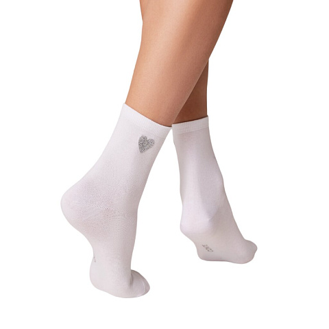Носки для женщин, хлопок, Conte, ELEGANT CLASSIC, 427, белые, р. 25, 22С-40СП