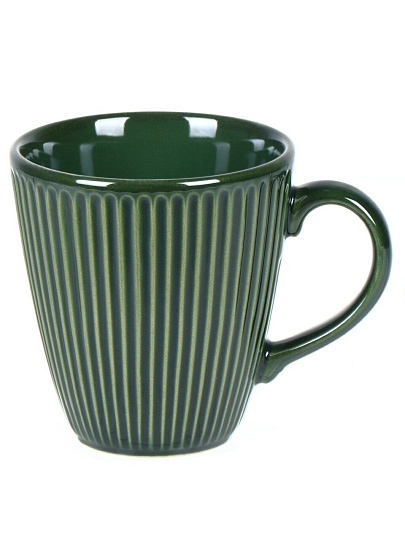 Кружка керамика, 330 мл, Emerald Green, Domenik, TDS474/DMD035