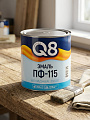 Эмаль Formula Q8, ПФ-115, алкидная, глянцевая, парижская зелень, 2.6 кг - фото 2