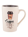 Кружка фарфор, 385 мл, Coffee Time, Lefard, 260-958