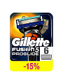Сменные кассеты для бритв Gillette, Fusion ProGlid Power, для мужчин, 6 шт, 0050016232 - фото 8