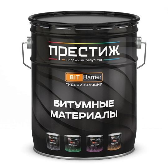 Мастика Престиж, битумно-резиновая, кровельная, 8 кг