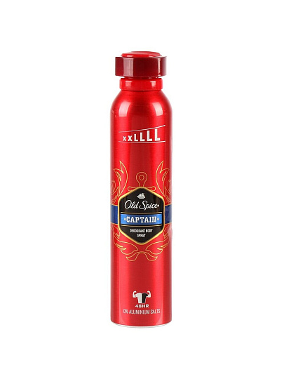 Дезодорант Old Spice, Captain, для мужчин, спрей, 250 мл