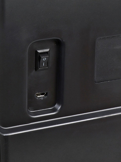 Фонарь декоративный 46х23.5х56 см, на ножках, USB шнур, АА 3шт, пластик, стекло, Камин, M120016