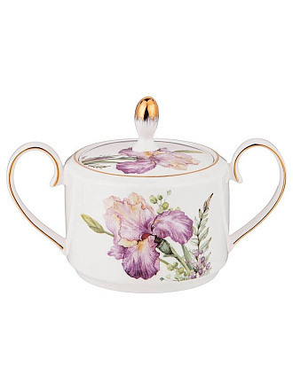Сахарница 350 мл, керамика, Lefard, Irises, 590-328