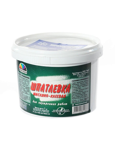 Шпатлевка Магия радуги, масляно-клеевая, 1 кг