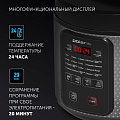 Мультиварка Polaris, PMC 0578AD, 20 программ, 5 л, 750 Вт, тефлоновое покрытие чаши, антипригарное покрытие, серебристая - фото 7