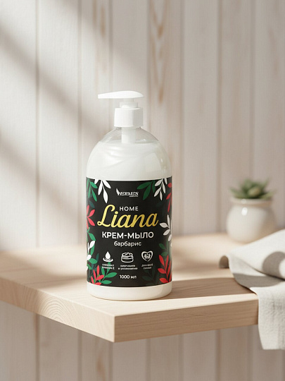 Крем-мыло жидкое Hermes Industry, Home, Барбарис, 1 л