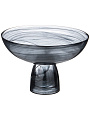 Блюдо стекло, круглое, 21 см, на ножке, Murano, Bronco, 336-188