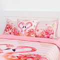 Постельное бельё &amp;quot;Этель&amp;quot; 2 сп Flamingo 175*215 см, 200*220 см, 50*70+3 см - 2 шт, 3823952 - фото 8