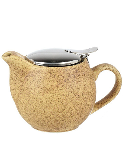 Чайник заварочный керамика, 350 мл, с ситечком, Elrington, Феличита, 109-06106, терракотовый