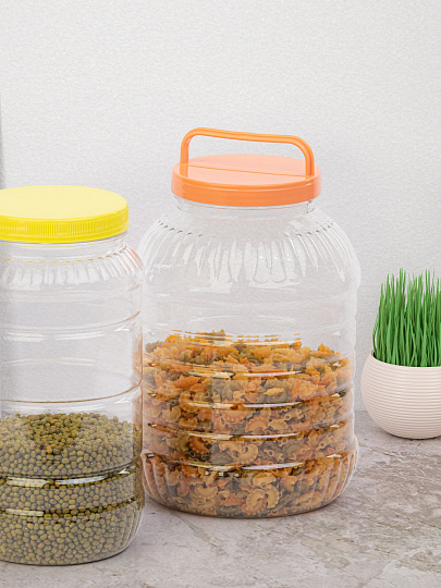 Бидон пластик, 5 л, с ручкой, Альтернатива, М464