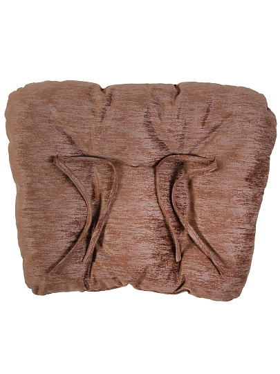 Подушка на спинку кресла Мальдивы, коричневая, к набору 428682