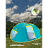 Палатка 4-местная, 240х210х100 см, 1 слой, 1 комн, с москитной сеткой, 2 вентиляционных окна, Bestway, 68087 BW - фото 12