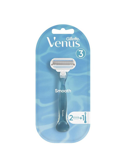 Станок для бритья Gillette, Venus, для женщин, 2 сменные кассеты