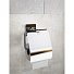 Держатель для туалетной бумаги, с крышкой, металл, хром, Kleber, Expert, KLE-EX015 - фото 2