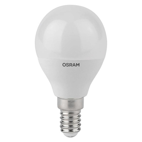 Лампа светодиодная LED Antibacterial P 7.5Вт мат. 2700К тепл. бел.,бактер. покр. OSRAM 4058075561298