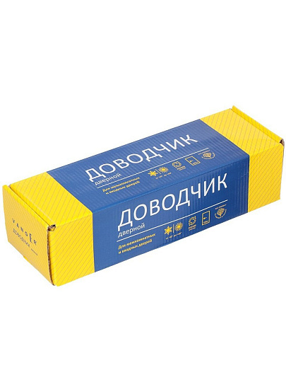 Доводчик дверной Vanger, DC-180-BR, -40°C + 60°C °C, 180 кг, коричневый, 26416