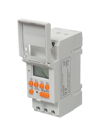 Таймер электронный TDM Electric, ТЭ15-1, 16, 1мин/7дн-16on/off, SQ1503-0005