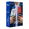 Набор подарочный для мужчин, Head &amp;amp; Shoulders, шампунь-бальзам 2в1 200мл + Old Spice гель для душа 250 мл