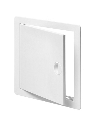 Лючок вентиляционный пластик, 300х300 мм, с ручкой, Viento, ДР3030