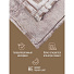 Плед евро, 200х220 см, велсофт жаккард, 100% полиэстер, Silvano, Квадратики, бежевый, ST-366 - фото 11