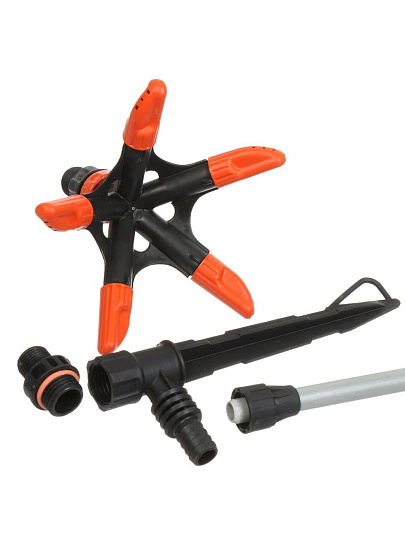 Распылитель удлиненный пятилепестковый, 100 см, штуцер 1/2&quot;-3/4&quot;, Жук, 5196-00