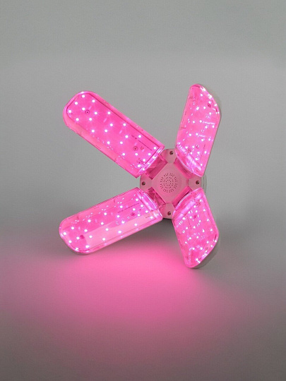 Лампа светодиодная для растений, E27, 36 Вт, 220-240 В, IP20, Б0053289, Эра, FITO-36W-RB-E27-FOLD, Б0053289