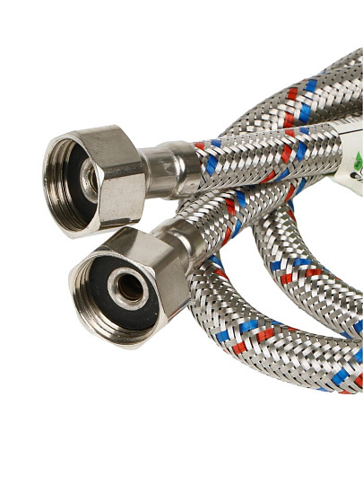 Подводка для воды М10-1/2"х0.6 м, пара, сталь, Еco, Lytcho