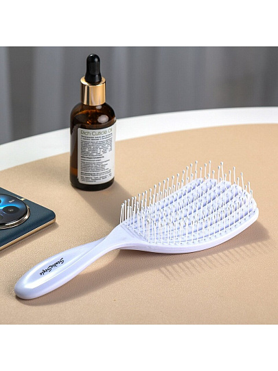 Расческа для волос, скелет широкая, 75х335х30 мм, Studio style, Релакс, 844208-4604