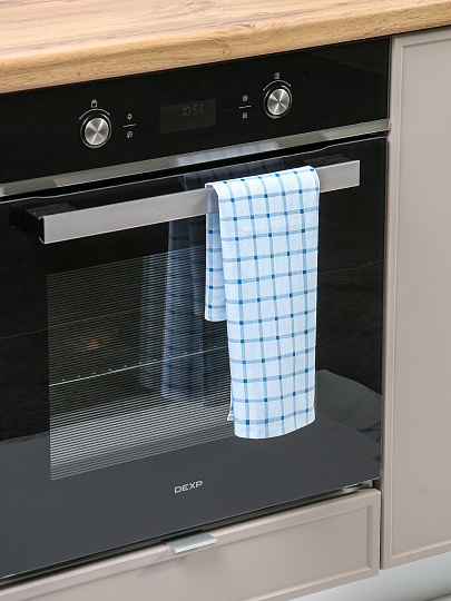 Полотенце кухонное 35х50 см, 100% хлопок, Silvano, Клетка, Узбекистан