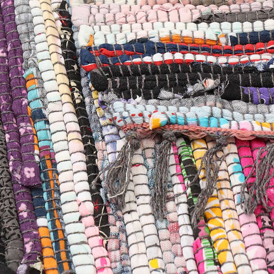 Ковер интерьерный 0.45х0.8 м, прямоугольный, в ассортименте, хлопковый, напольный, CR-002